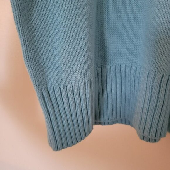 Treasure &Bond NWT Crewneck knit sweater Blue milky - Picture 6 of 6